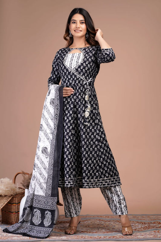 Cotton anarkali kurti