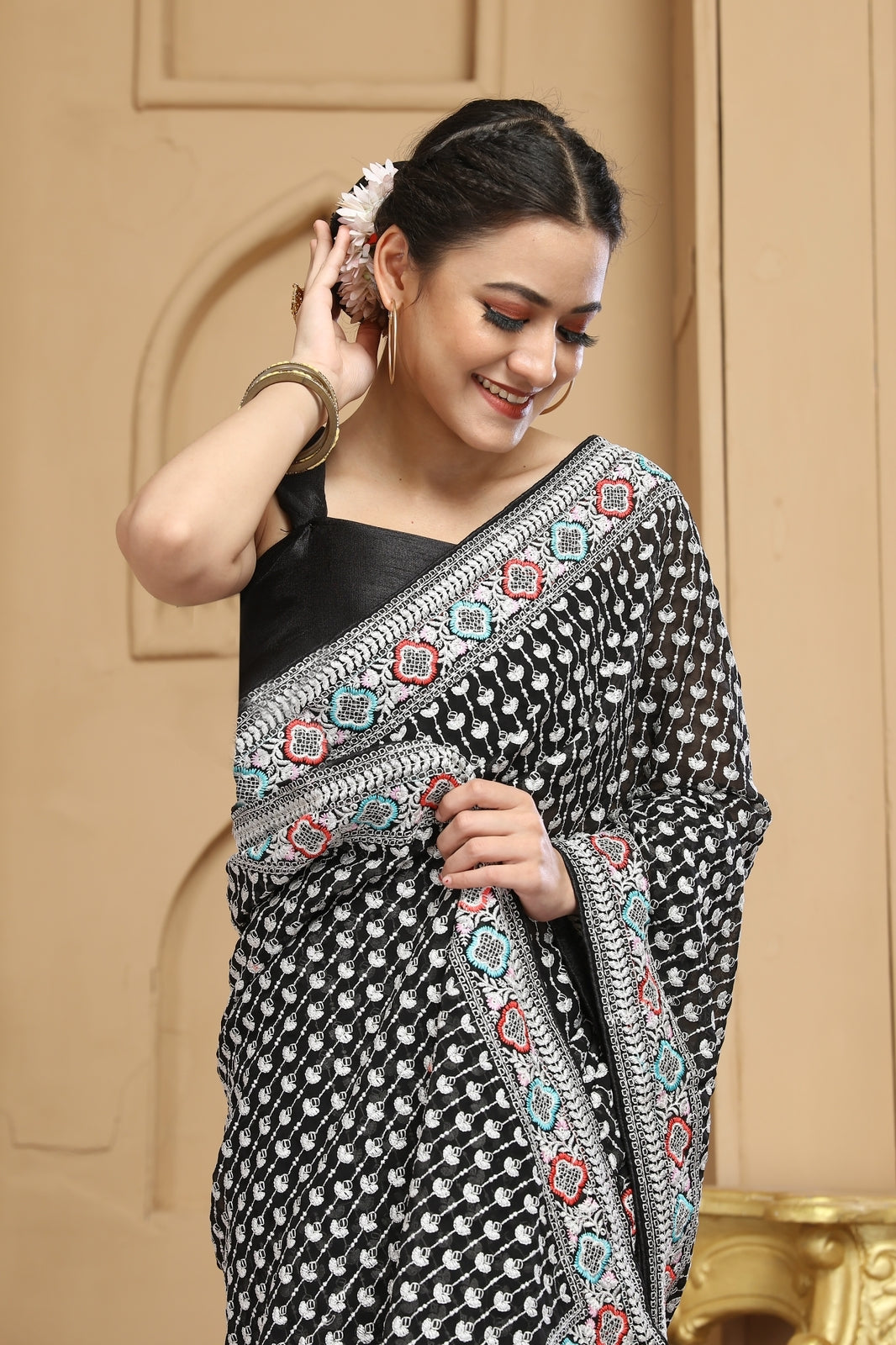 Georgette saree