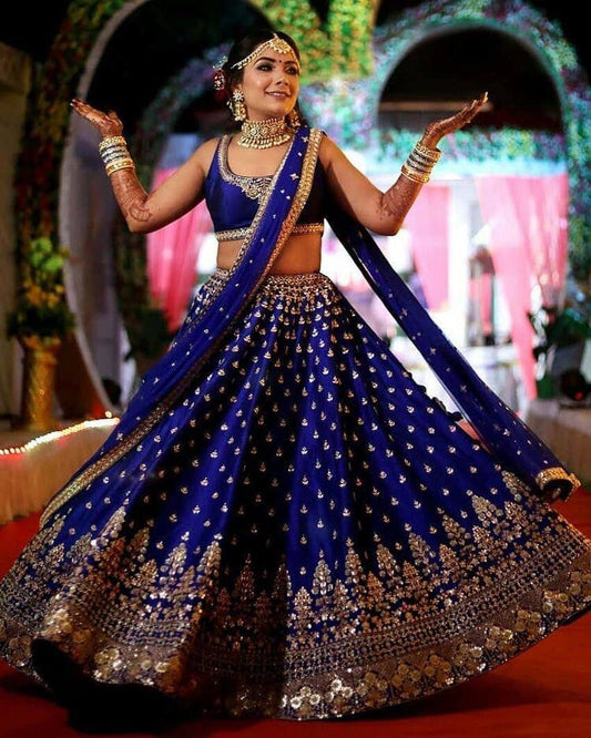 Georgette lehenga