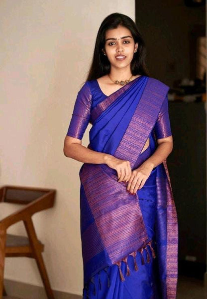 Banarasi soft silk saree