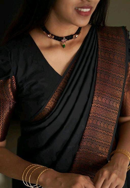 Banarasi soft silk saree