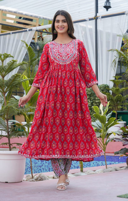 Beautiful reyon kurti