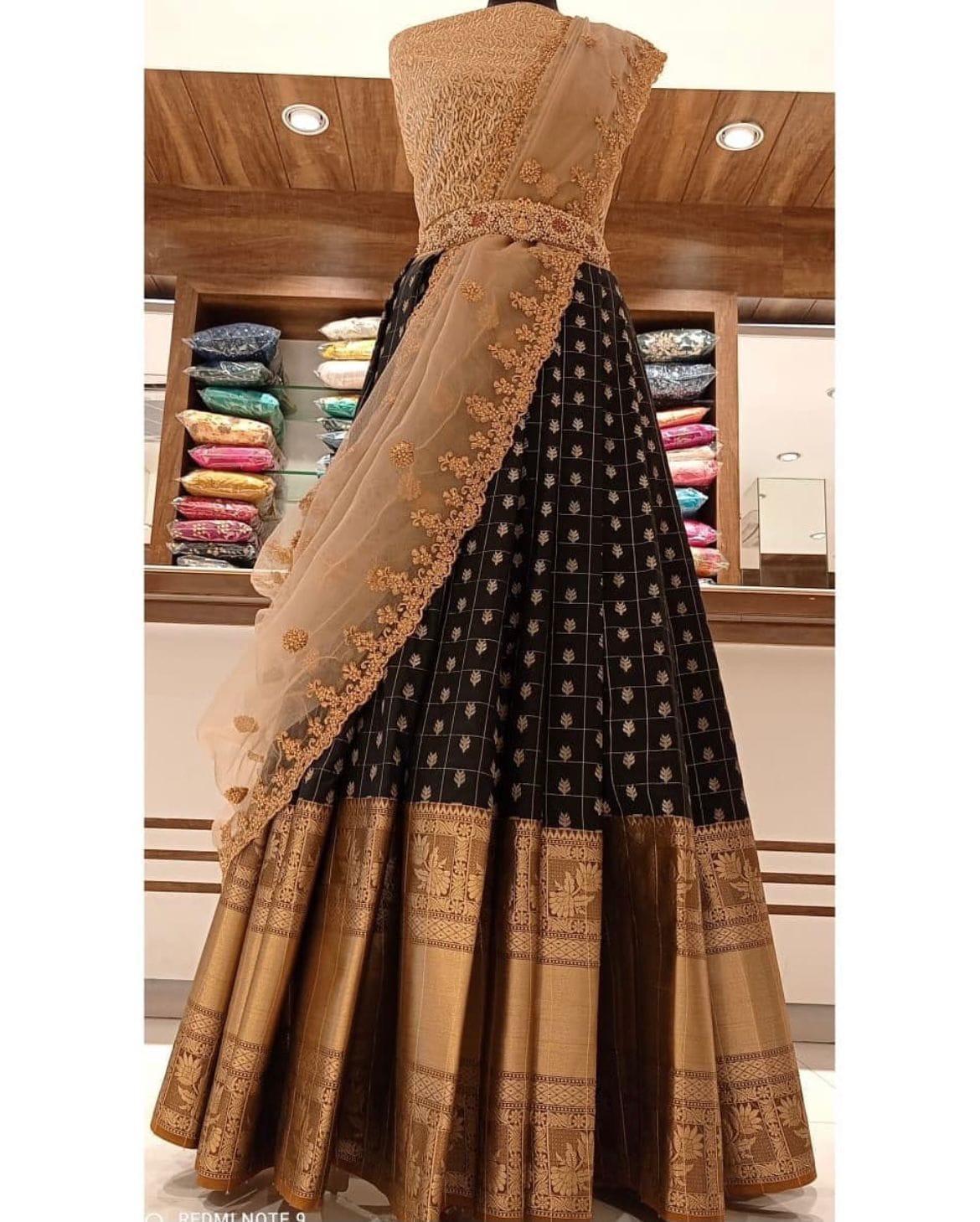 Kanjiveram silk zari lehenga