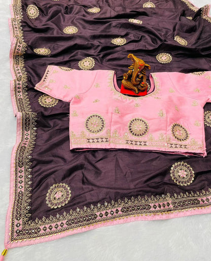 Dola silk saree