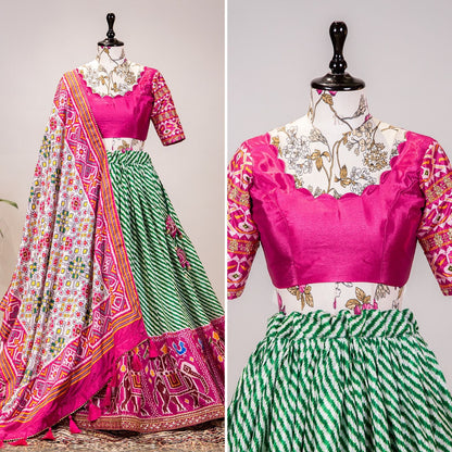 Chinnon lehenga choli