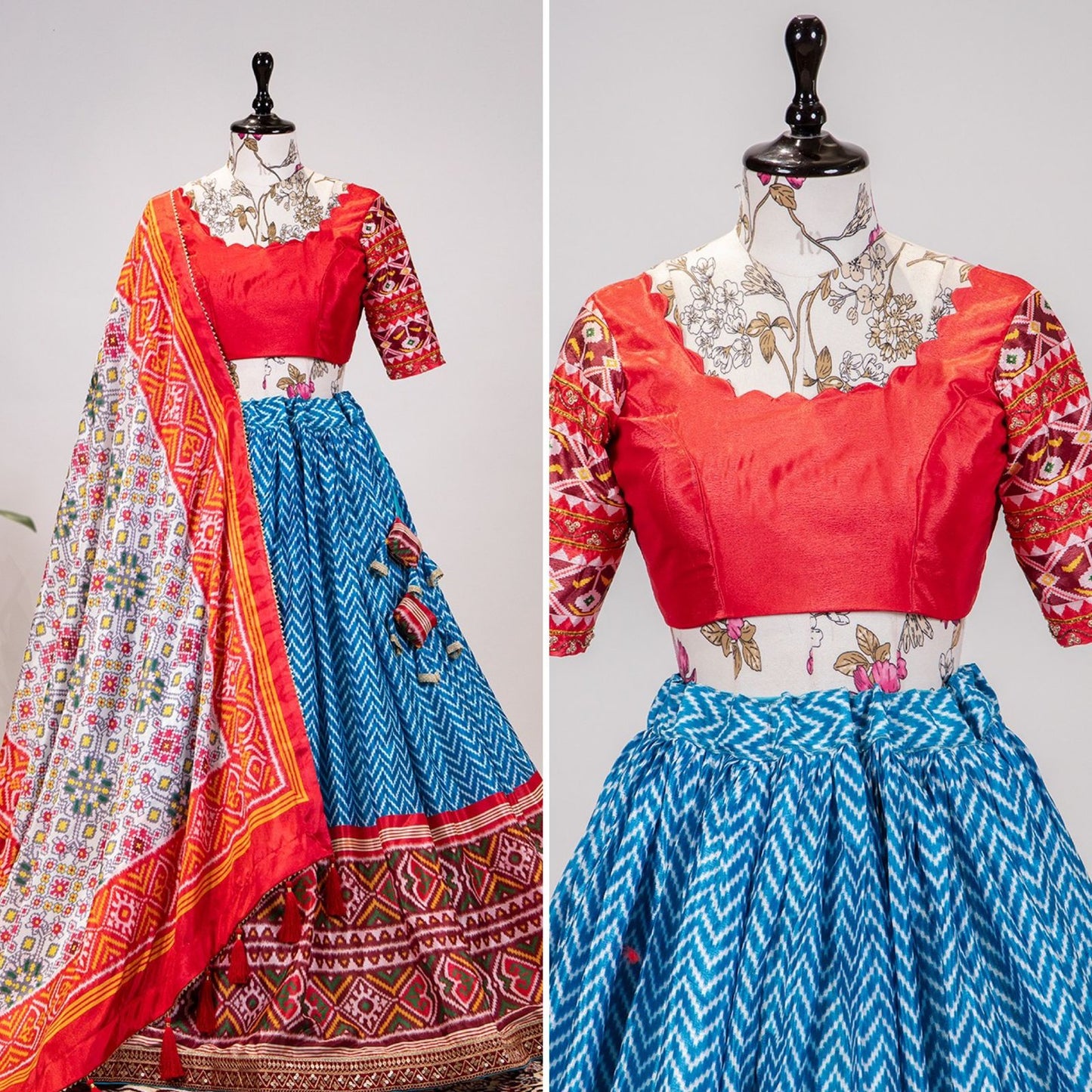 Chinnon lehenga choli