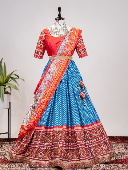 Chinnon lehenga choli