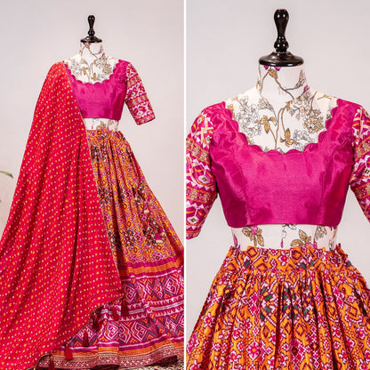 Chinnon lehenga choli