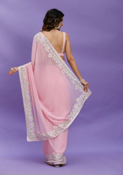 Georgette saree