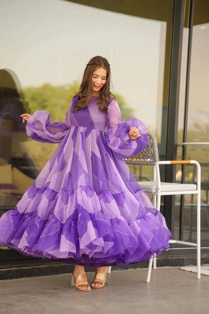 Tebbi soft organza gown