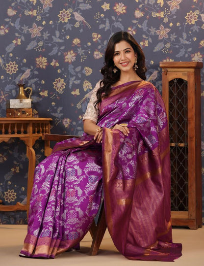 Banarsi silk saree