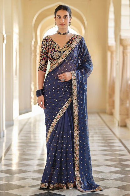 Georgette saree