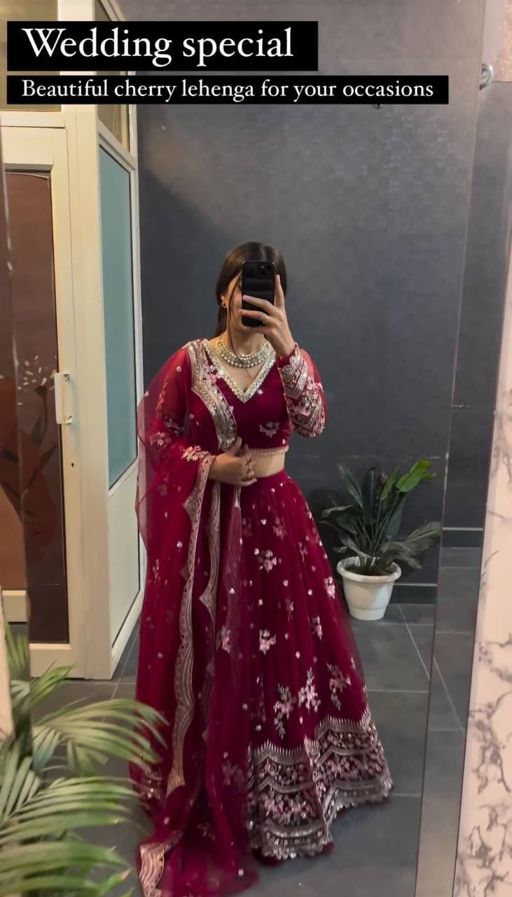 Georgette lehenga choli