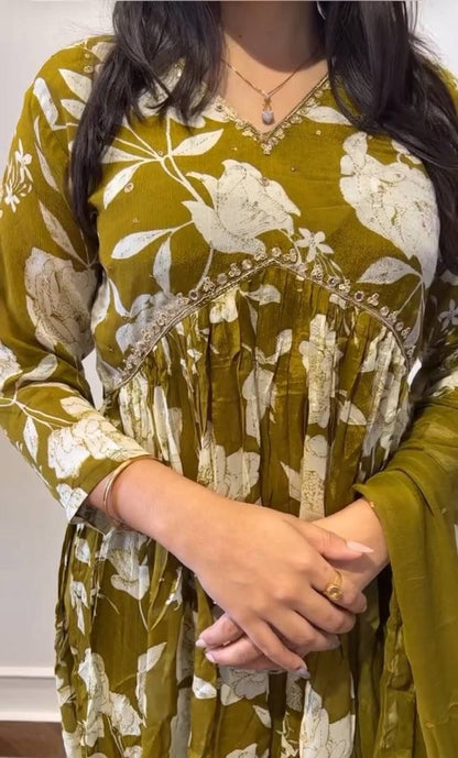 Chinnon  silk gown