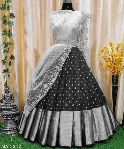 Kanchi organza silk lehenga choli