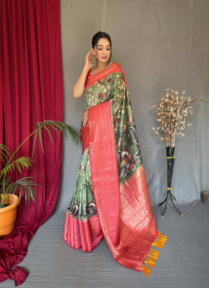 Kalamkari saree