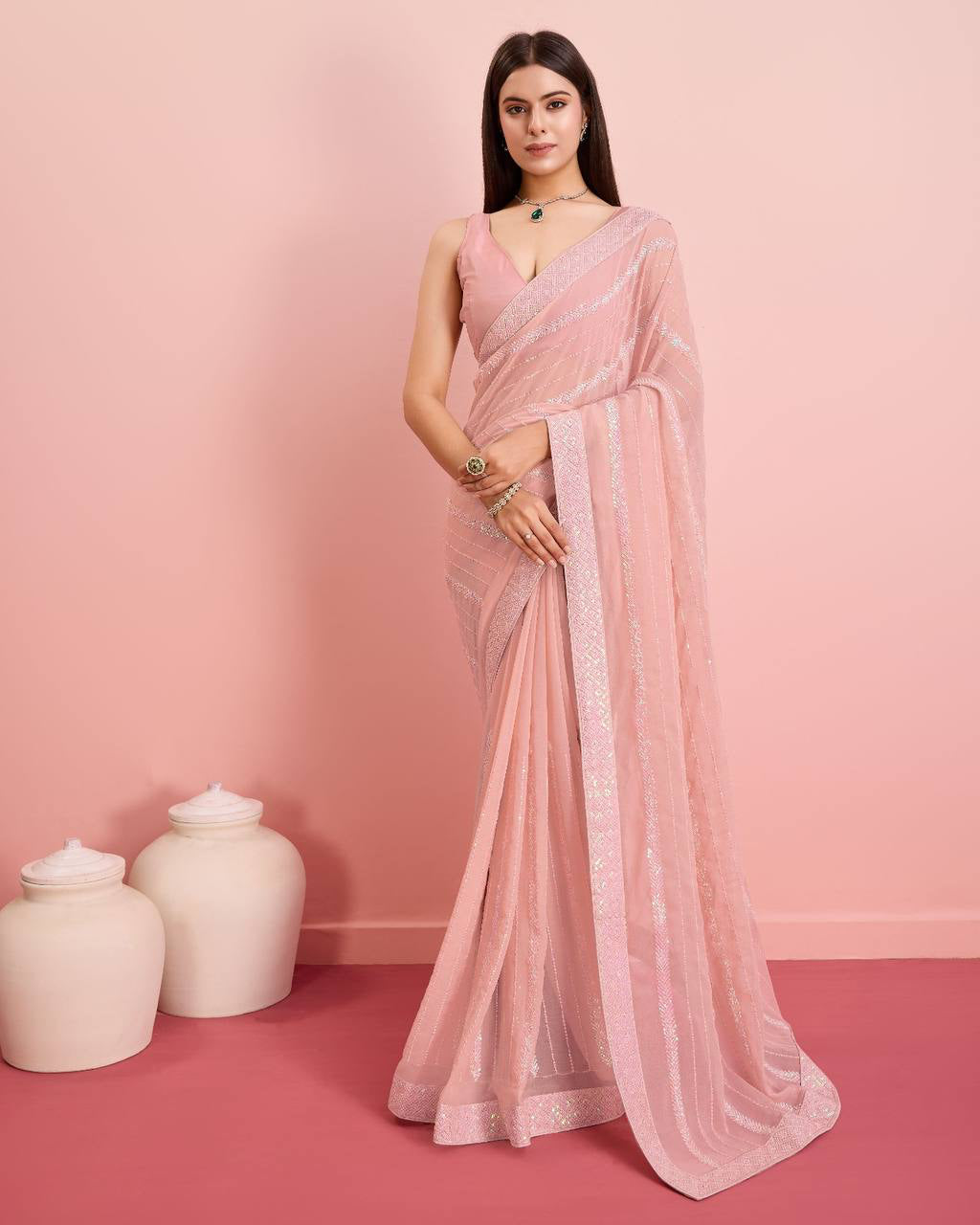 Georgette saree