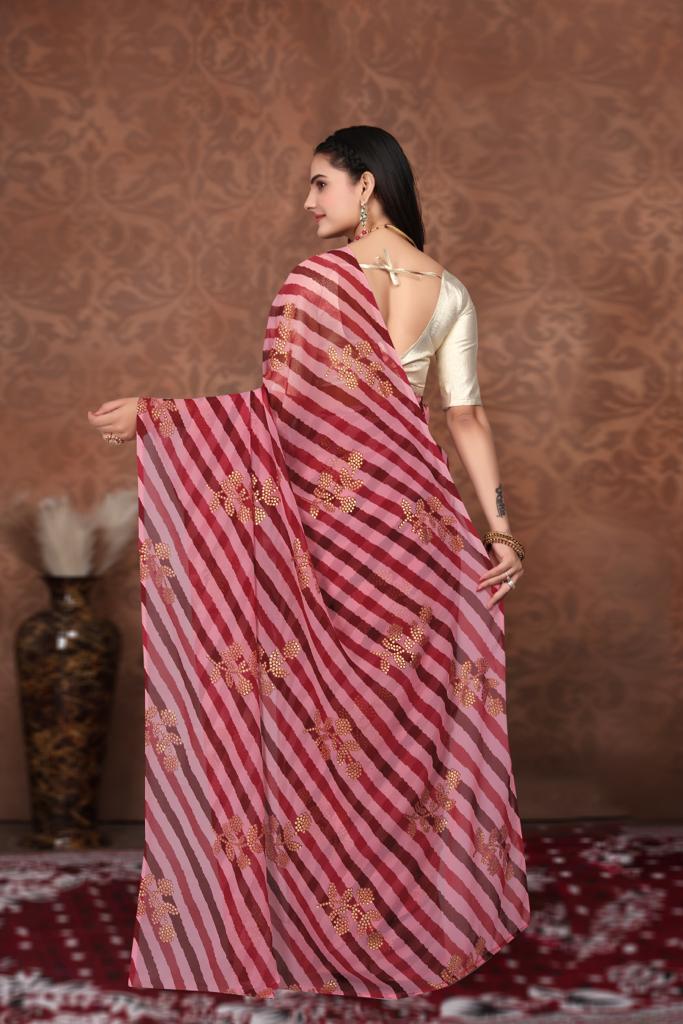 Georgette ready to wear saree