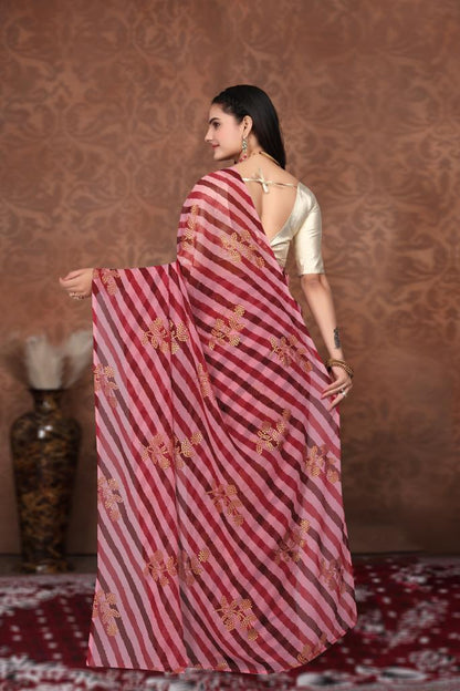 Georgette ready to wear saree