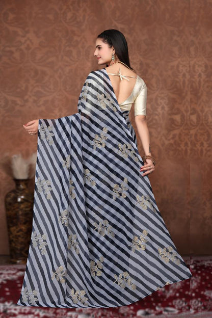 Georgette ready to wear saree