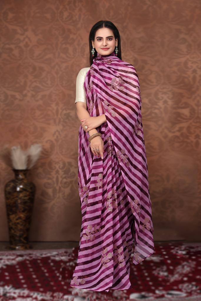 Georgette ready to wear saree