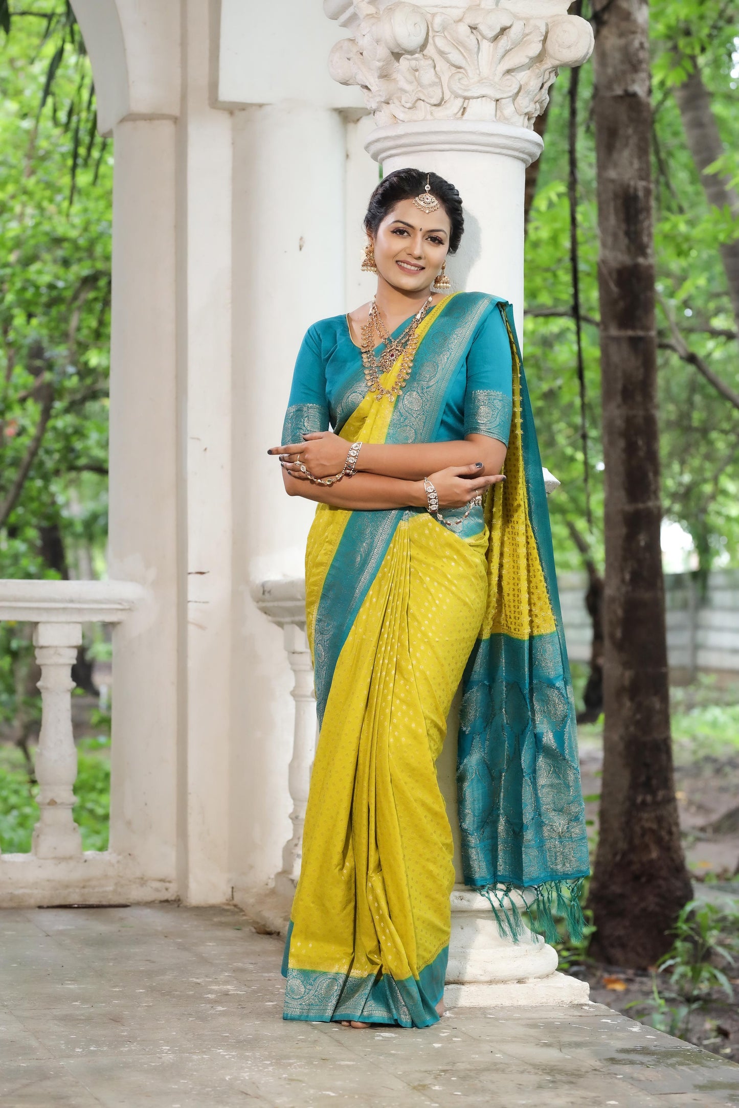 Pure soft georgette silk saree