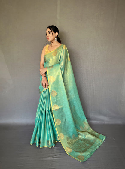 Tissue silk saree