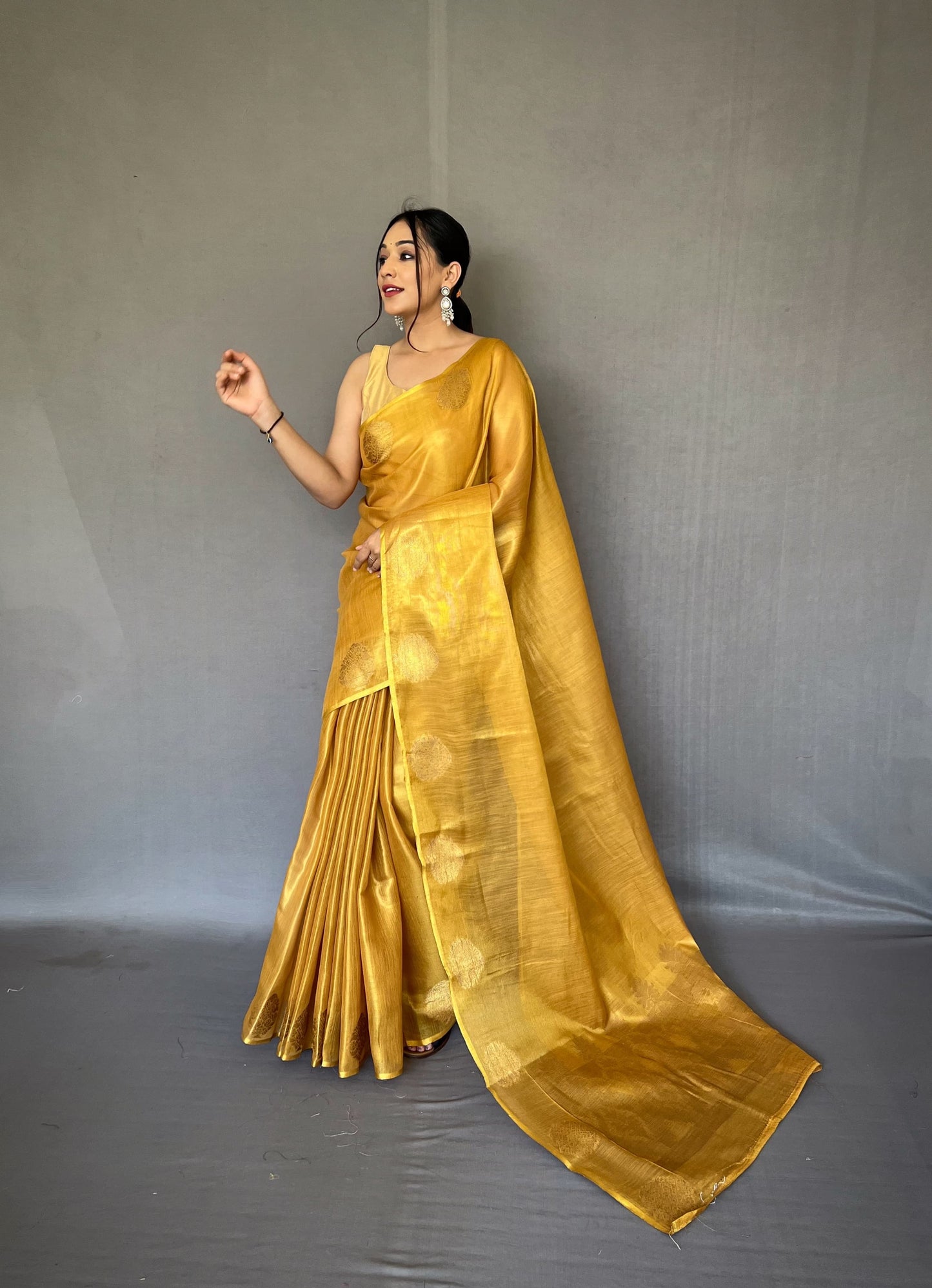 Tissue silk saree