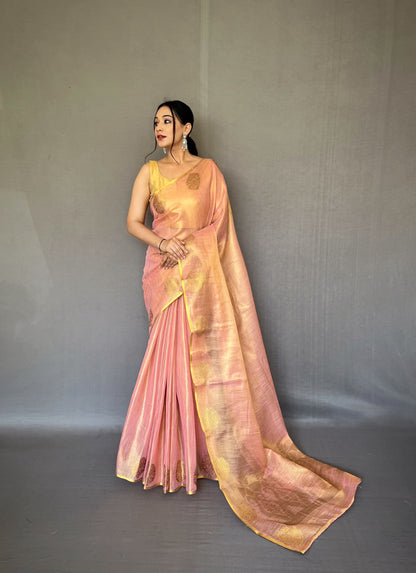 Tissue silk saree