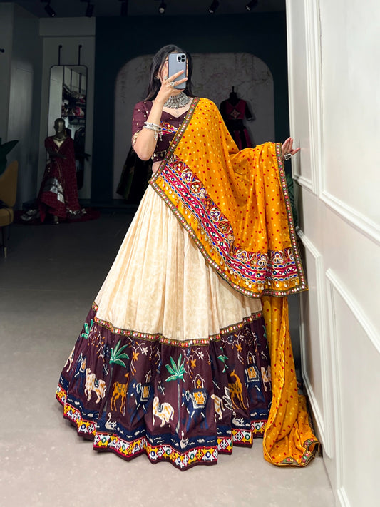 Dola silk lehenga choli