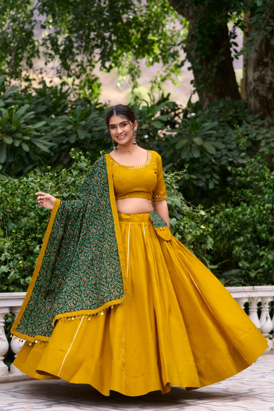 Pure cotton lehenga choli