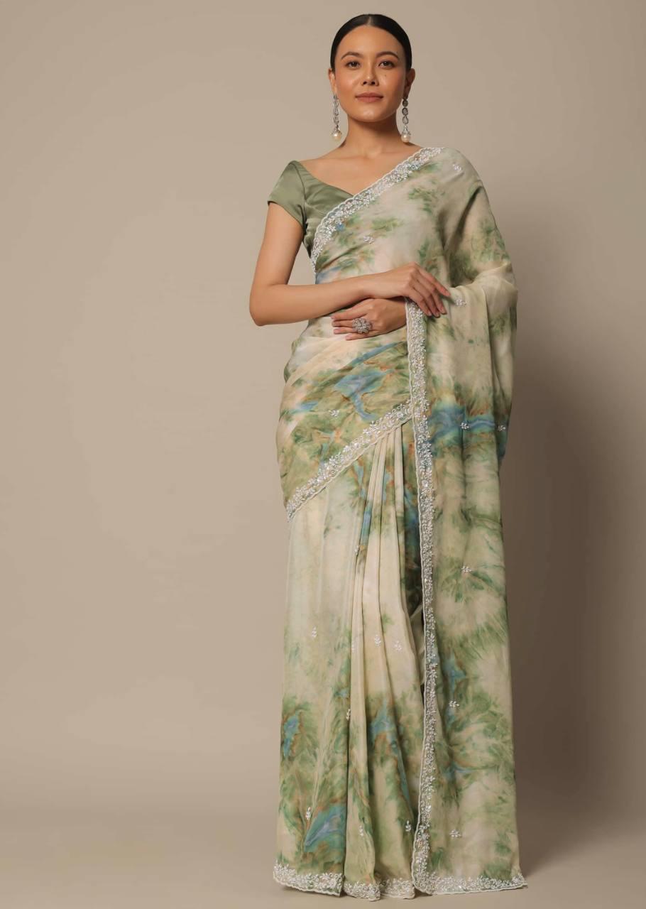 georgette saree