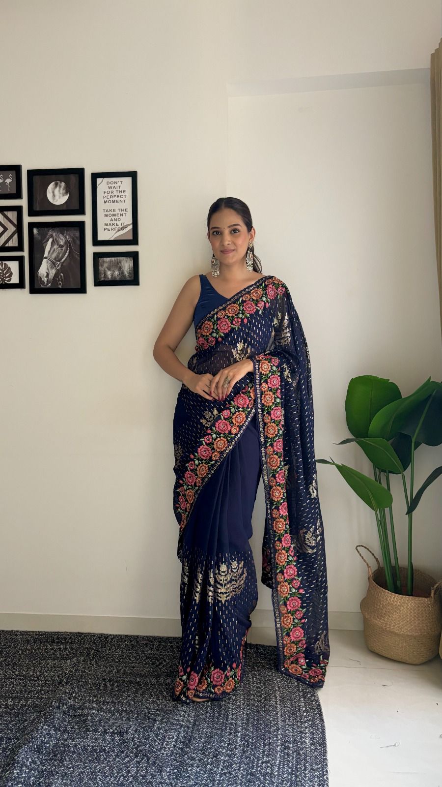 Georgette saree