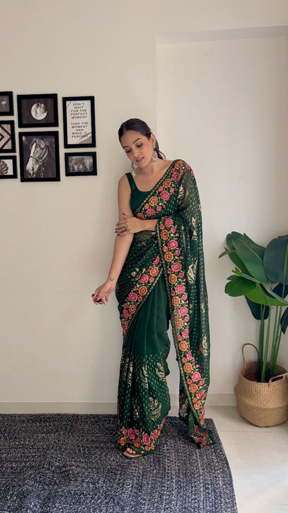 Georgette saree