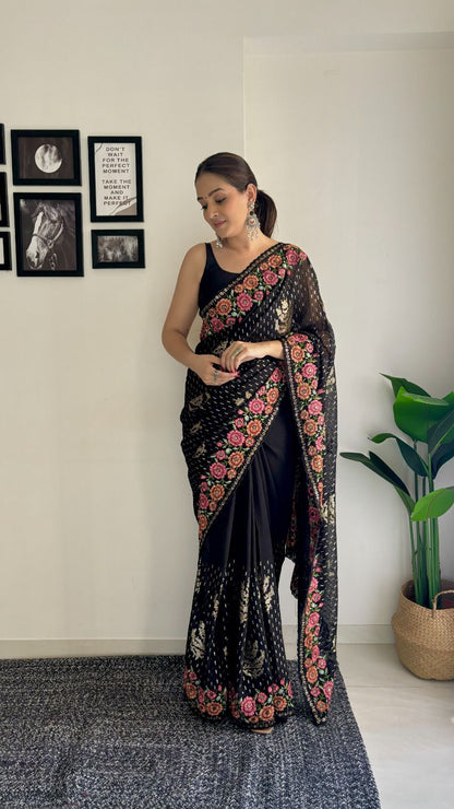 Georgette saree