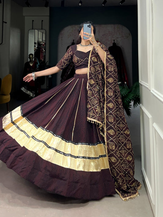 Georgette lehenga choli