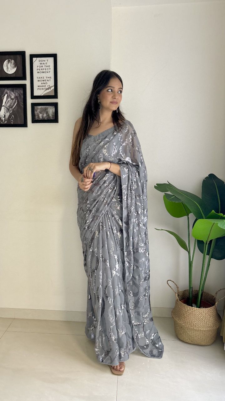 Georgette saree