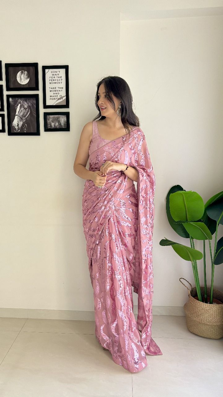 Georgette saree