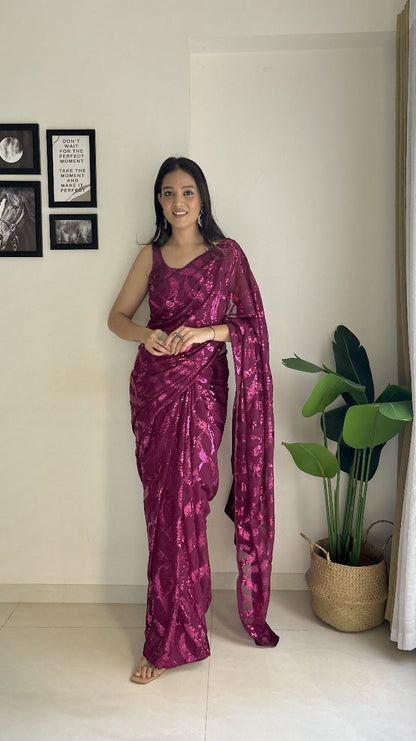 Georgette saree