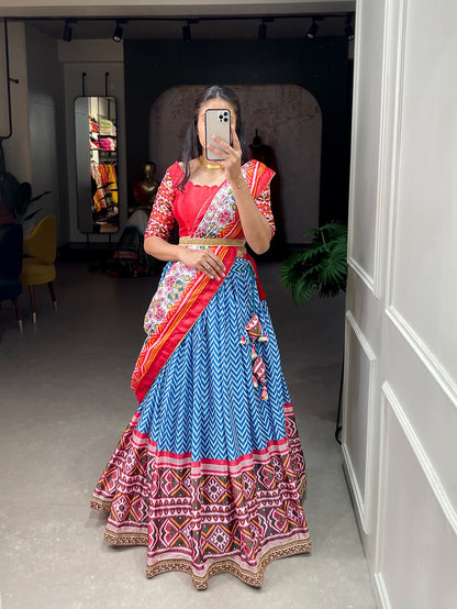 Chinnon lehenga choli