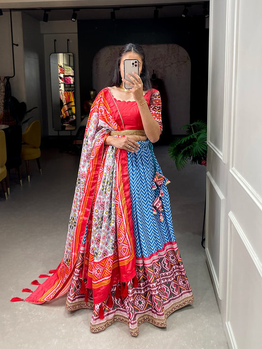 Chinnon lehenga choli