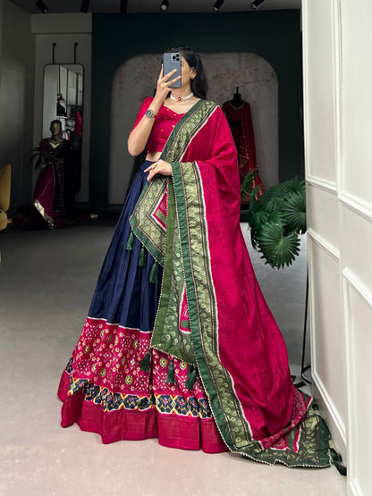 Dola silk lehenga choli