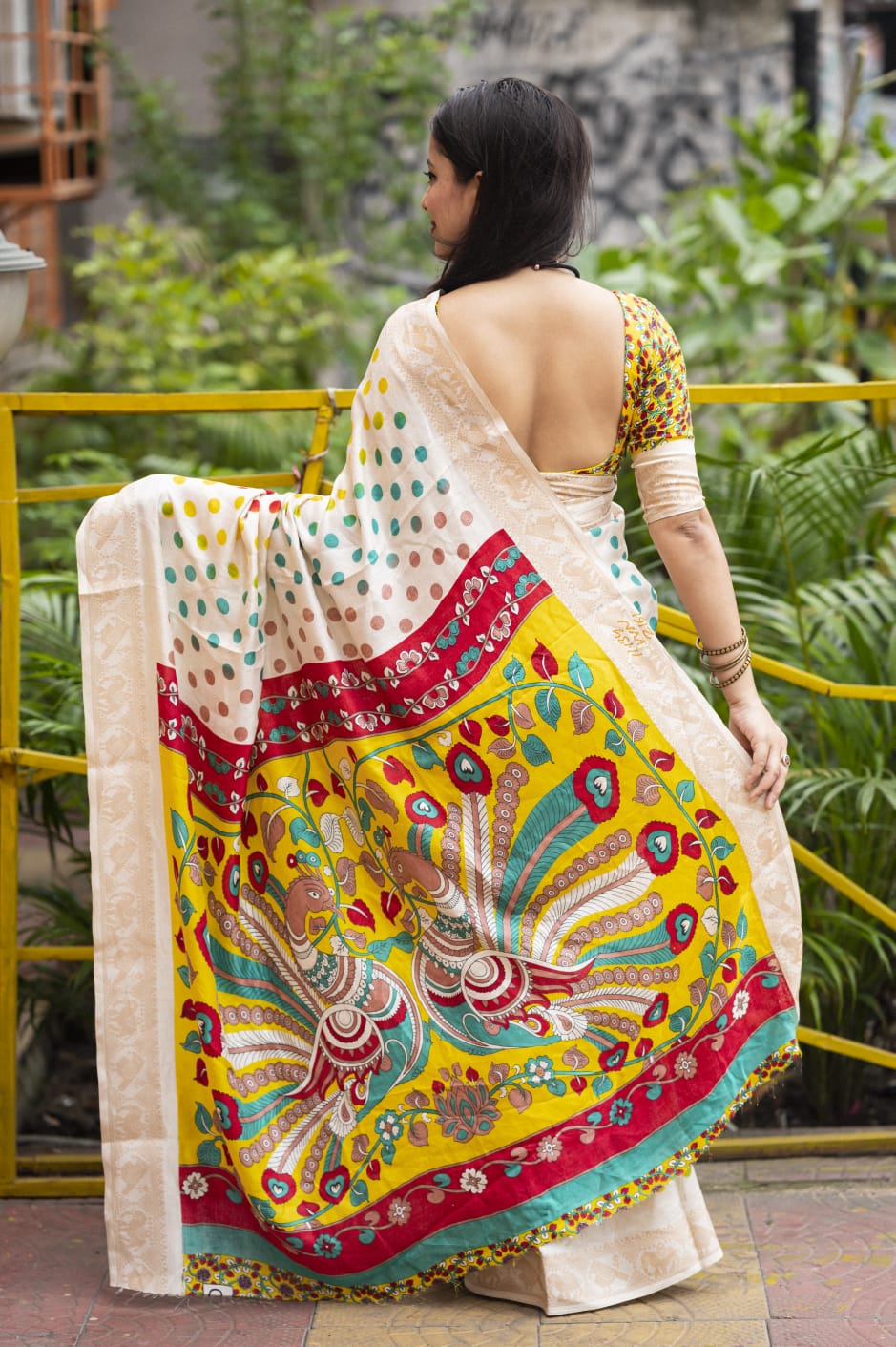 kalamkari saree