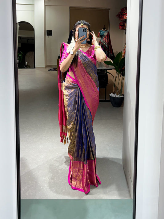 Kanjivaram silk saree