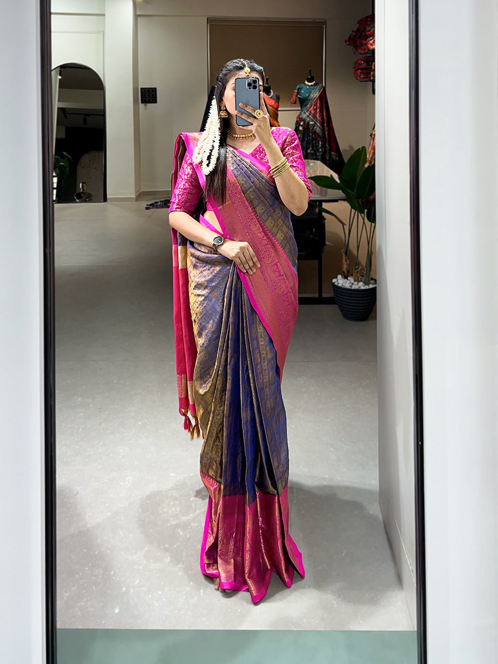 Kanjivaram silk saree