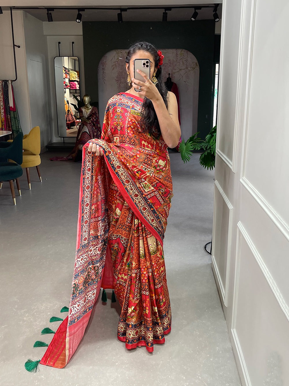 Gaji silk saree