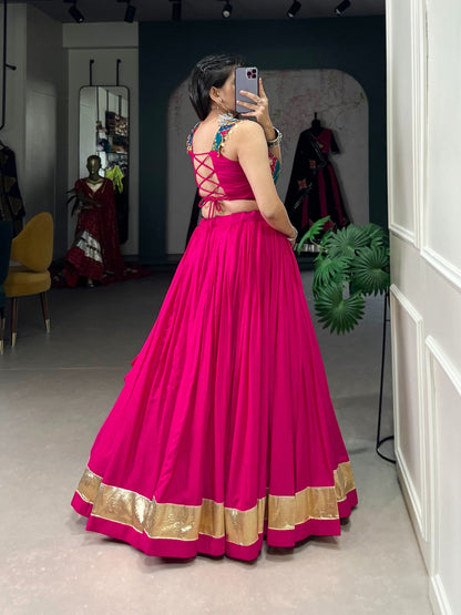 Pure reyon lehenga choli