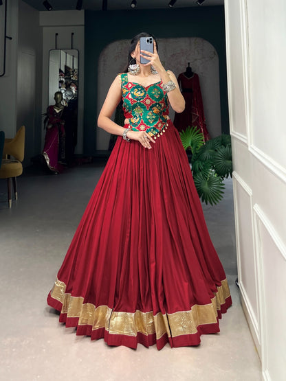 Pure reyon lehenga choli