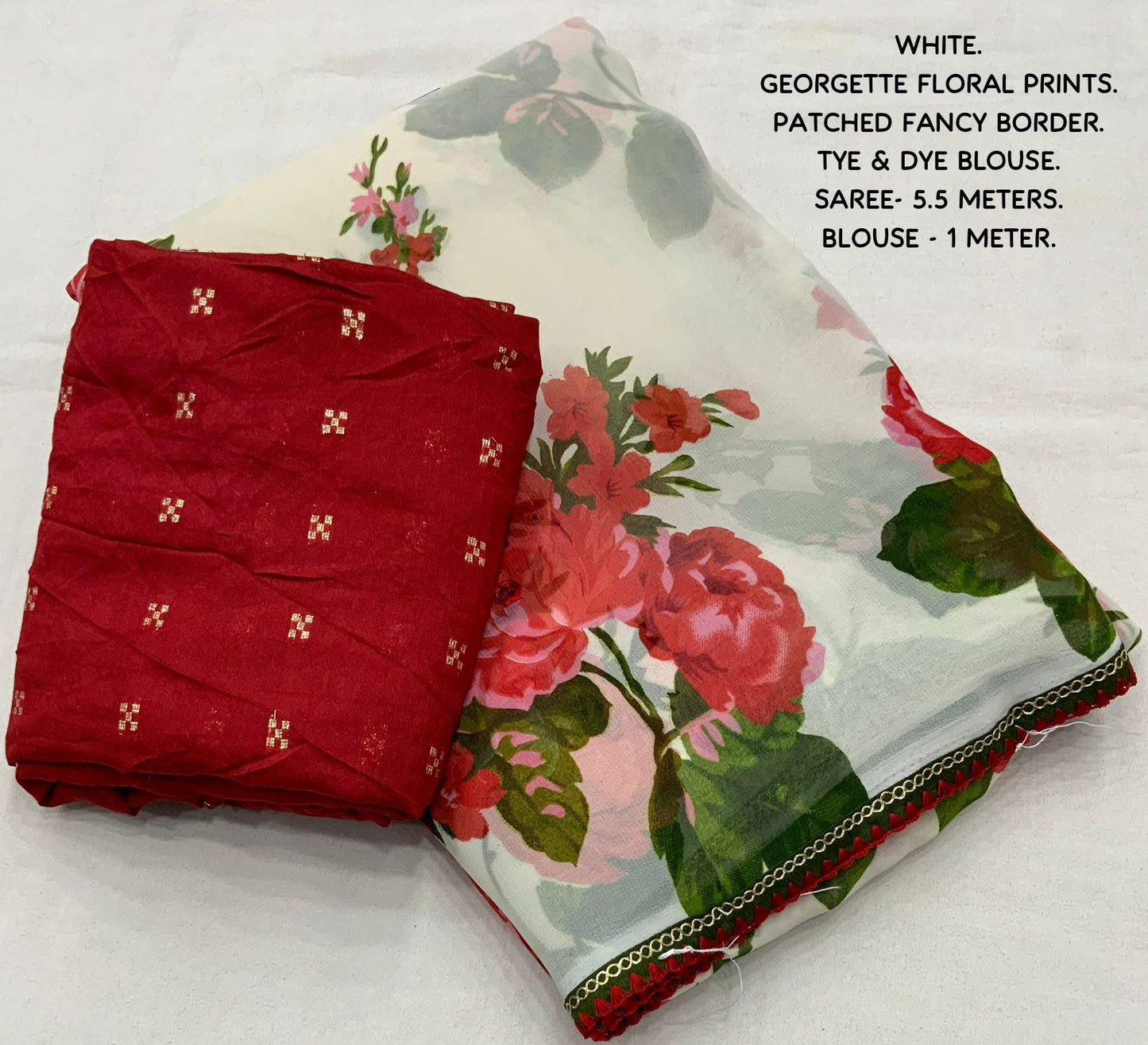 Soft georgette saree