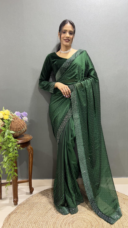 Rangoli silk ready to wear saree